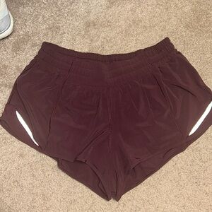 Purple hotty hot 2.5 inch inseam